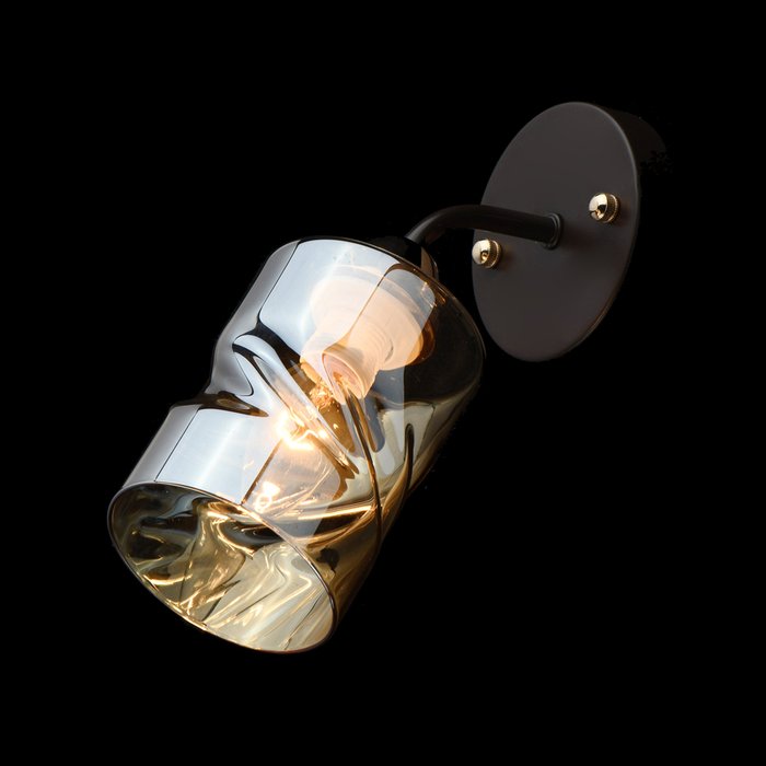 Бра Олимпия с плафоном цвета шампань - купить Бра и настенные светильники по цене 1710.0