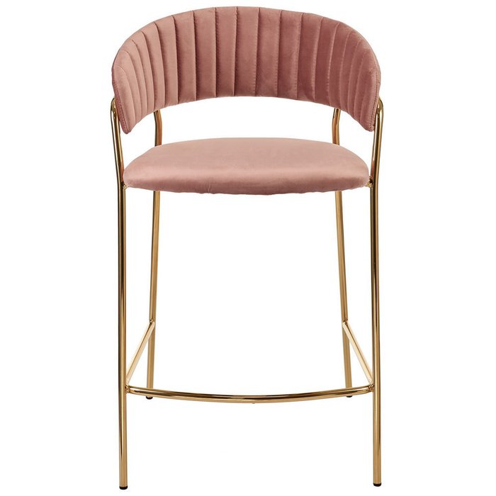 Полубарный стул Turin пудрового цвета - купить Барные стулья по цене 20980.0