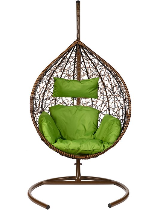 Кресло подвесное Tropica коричневого цвета - лучшие Садовые кресла в INMYROOM