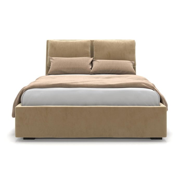 Кровать Parc с подъемным механизмом бежевая 180х200 - лучшие Кровати для спальни в INMYROOM