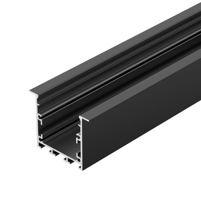 Профиль для ленты Linia-S 057040 (алюминий, цвет черный) - купить Профили для светодиодных лент по цене 2614 Профиль для ленты Linia-S 057040 (алюминий, цвет черный) - купить Профили для светодиодных лент по цене 2614