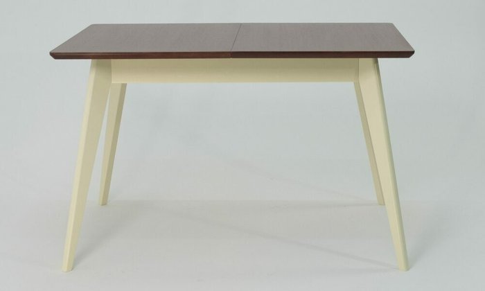 Стол раздвижной обеденный Сканди с коричневой столешницей - купить Обеденные столы по цене 27990.0