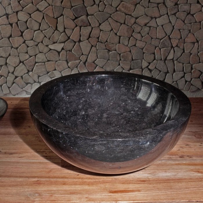 Раковина из натурального камня “Bou Black“