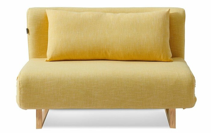 Диван-кровать Rosy желтого цвета - лучшие Прямые диваны в INMYROOM