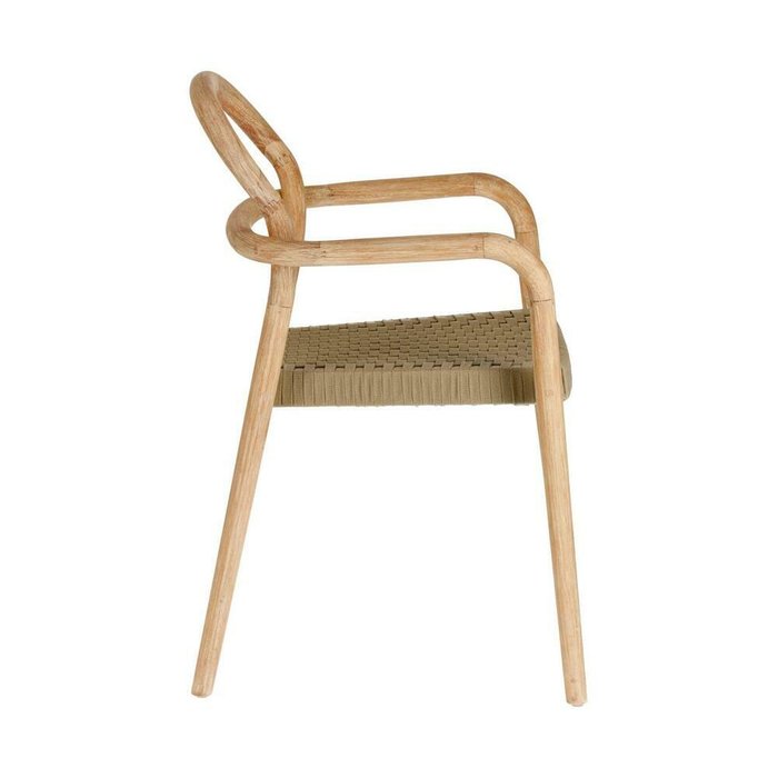 Стул Sheryl Beige из дерева с бежевым сиденьем - купить Обеденные стулья по цене 52990.0