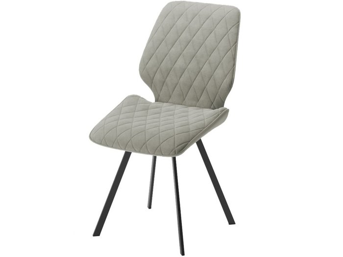 Комплект из двух стульев Ромео серого цвета - купить Обеденные стулья по цене 11865.0