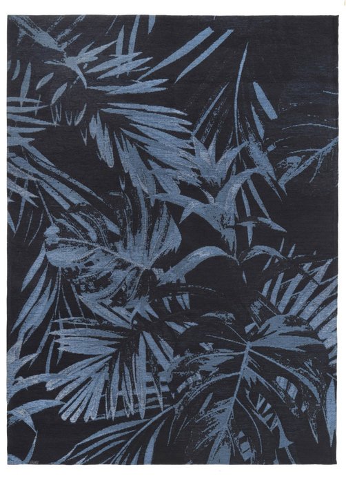 Ковер Jungle черно-синего цвета 160х230