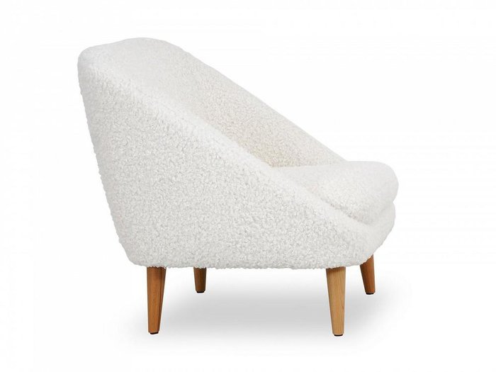 Кресло Corsica молочного цвета - лучшие Интерьерные кресла в INMYROOM