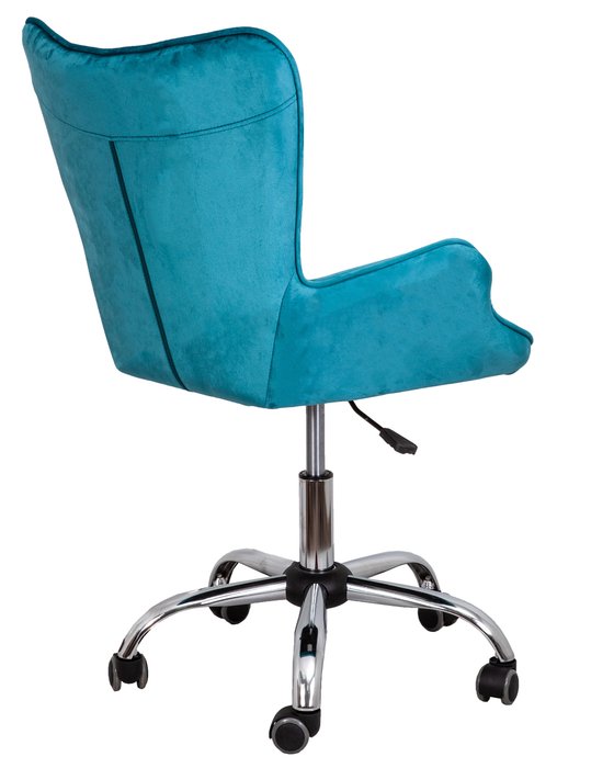 Кресло поворотное Bella бирюзового цвета - лучшие Офисные кресла в INMYROOM