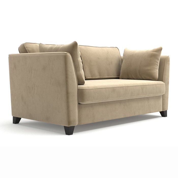 Двухместный диван Wolsly ST бежевого цвета - купить Прямые диваны по цене 46500.0