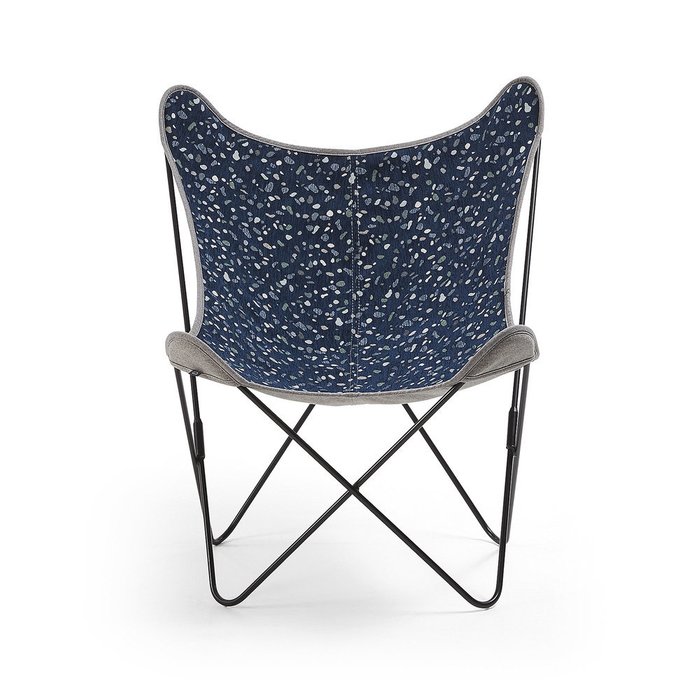 Кресло Flynn темно-синего цвета - лучшие Интерьерные кресла в INMYROOM
