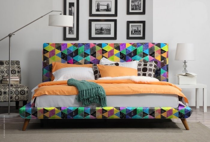 Кровать Chameleo Burst by Amir Faysal 160х200 - купить Кровати для спальни по цене 146050.0