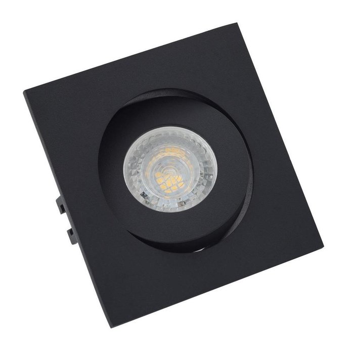 Встраиваемый светильник черного цвета - купить Встраиваемые споты по цене 1804.0