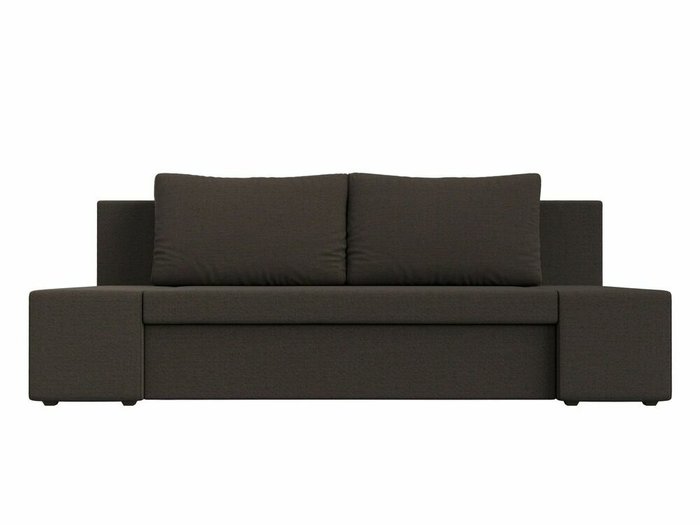 Диван-кровать Сан Марко темно-коричневого цвета - купить Прямые диваны по цене 22999.0