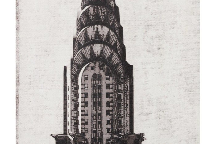 Декоративная настенная панель Chrysler Building - купить Декор стен по цене 3600.0