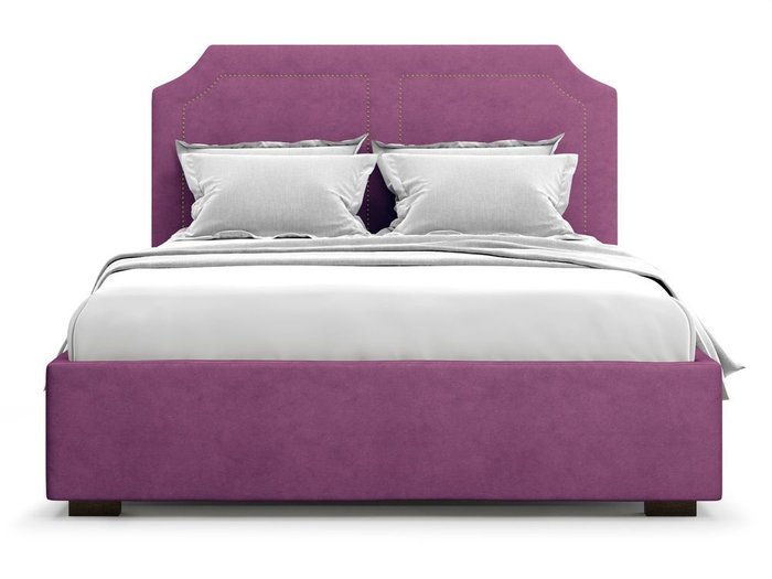Кровать с подъемным механизмом Lago 180х200 фиолетового цвета - купить Кровати для спальни по цене 46000.0