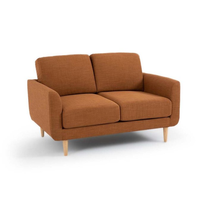 Диван Jimi коричневого цвета - купить Прямые диваны по цене 36018.0