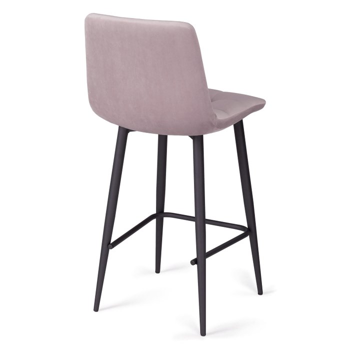 Полубарный стул Чилли К розового цвета - лучшие Барные стулья в INMYROOM