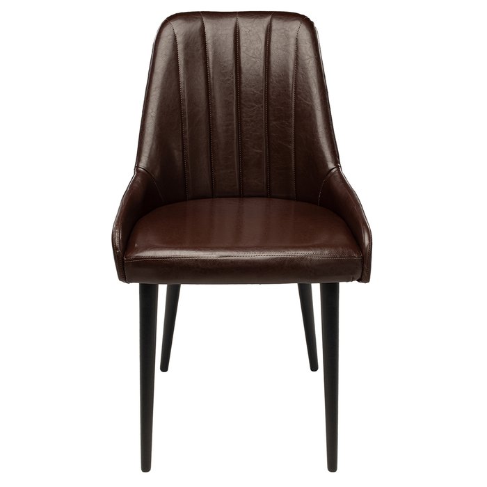 Стул мягкий Portland коричневого цвета  не та ткань - купить Обеденные стулья по цене 15743.0