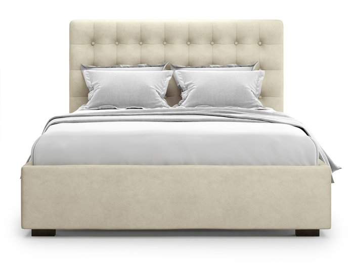 Кровать Brayers без подъемного механизма 160х200 бежевого цвета
