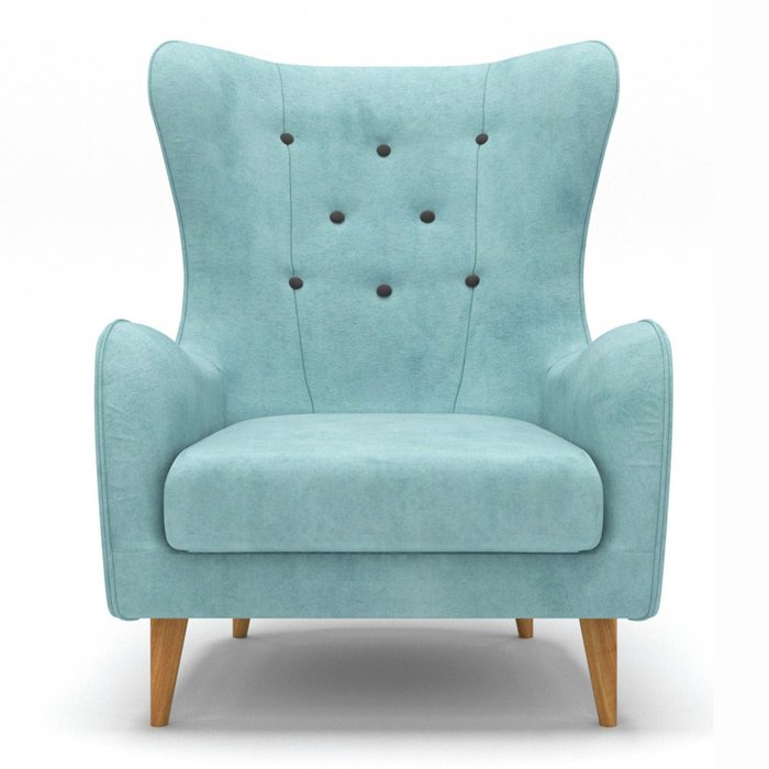  Кресло Montreal голубого цвета - купить Интерьерные кресла по цене 36500.0