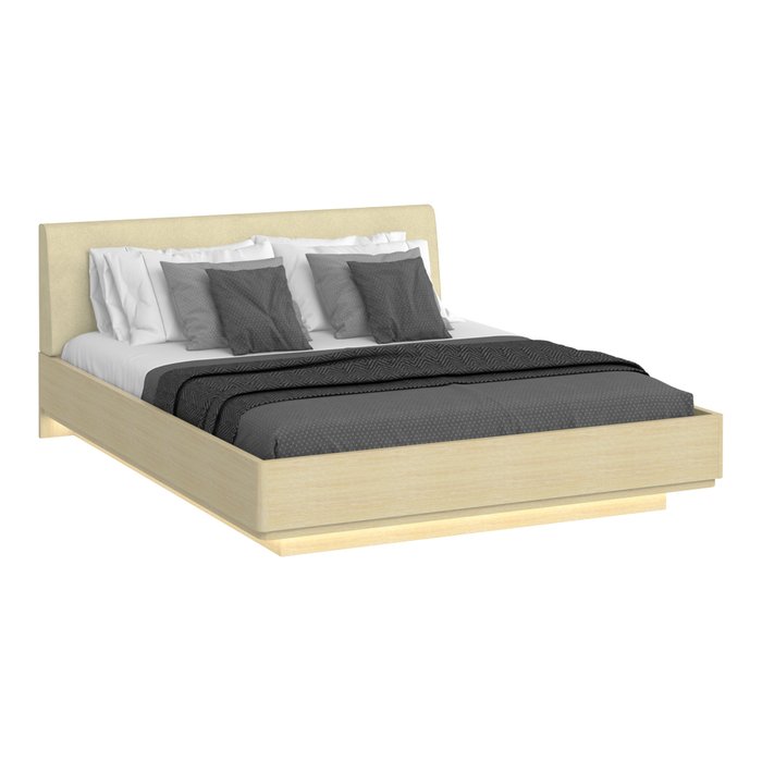  Двуспальная кровать с нижней подсветкой Элеонора 180х200 - купить Кровати для спальни по цене 124845.0