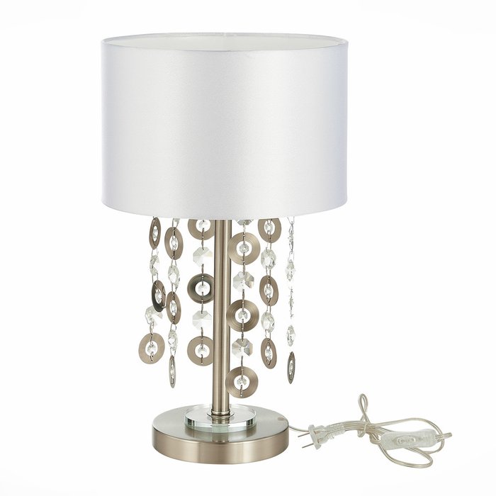 Настольная лампа Katena с белым абажуром - купить Настольные лампы по цене 6800.0