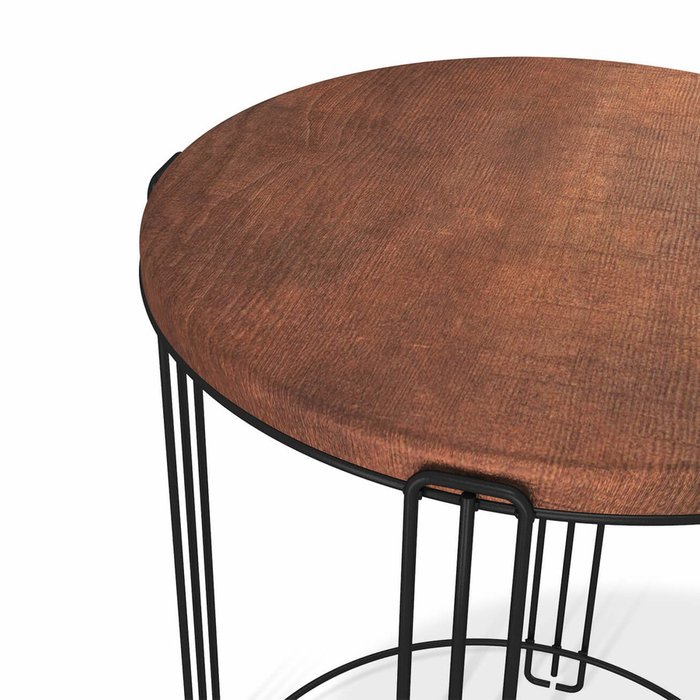 Кофейный стол Арнис коричневого цвета - купить Кофейные столики по цене 3450.0