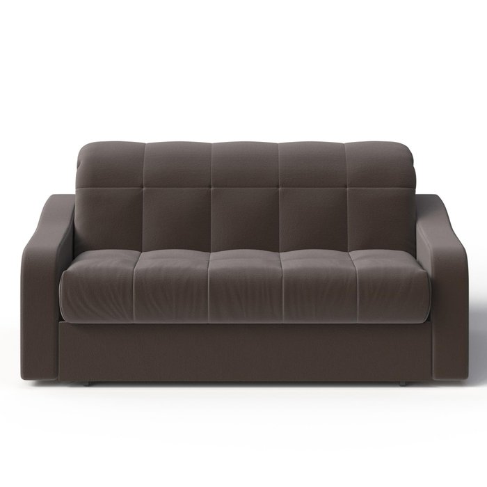 Диван-кровать Муррен 140 коричневого цвета - купить Прямые диваны по цене 42990.0