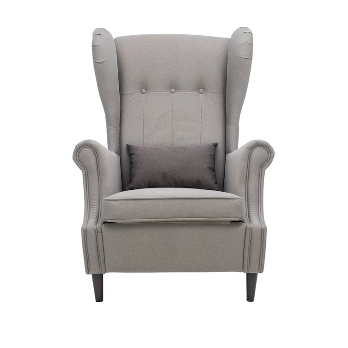 Кресло Монтего серого цвета  - купить Интерьерные кресла по цене 27999.0