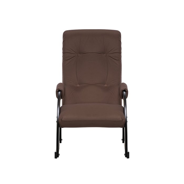 Кресло-качалка Модель 67 коричневого цвета - купить Интерьерные кресла по цене 13224.0