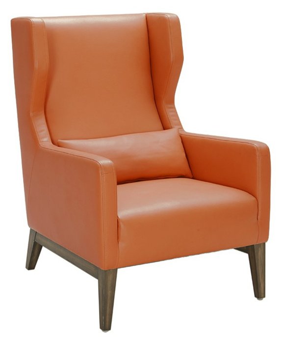 Кресло Andrew оранжевого цвета - купить Интерьерные кресла по цене 62500.0