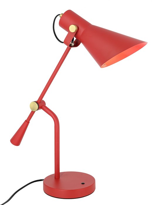 Настольная лампа Modern красного цвета