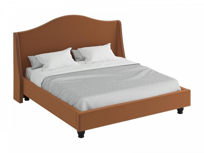 Кровать Soul коричневого цвета 200x200 