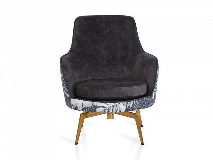 Кресло Verdi сине-серого цвета - купить Интерьерные кресла по цене 54900.0