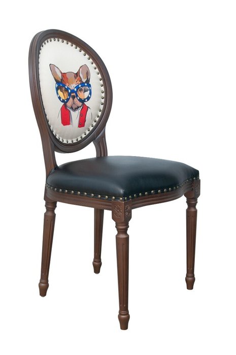 Стул Delo Kora Bulldog Print Стул Delo Kora Bulldog Print