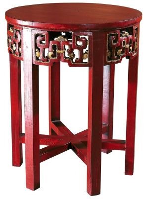 Столик с индийским орнаментом Дайбяо-хуа, Династия Цин