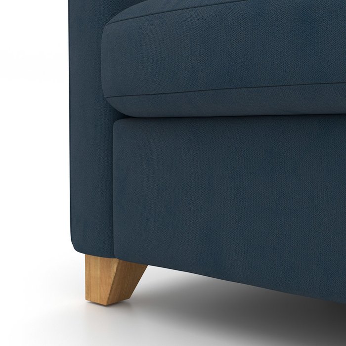 Диван Bari MT синего цвета - лучшие Прямые диваны в INMYROOM