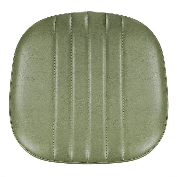 Стул Точка роста зеленого цвета на бежевых ножках - лучшие Обеденные стулья в INMYROOM