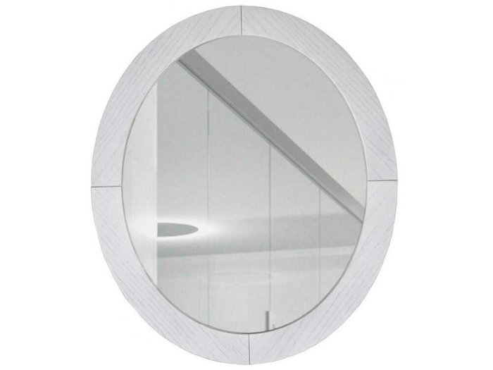 Настенное зеркало Берж цвета белый ясень - купить Настенные зеркала по цене 5289.0