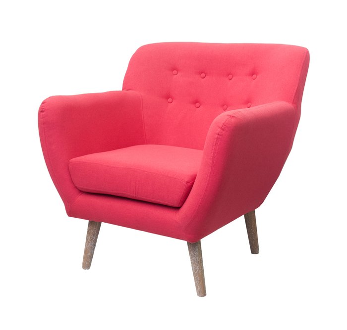 Кресло Fuller красного цвета - купить Интерьерные кресла по цене 29700.0