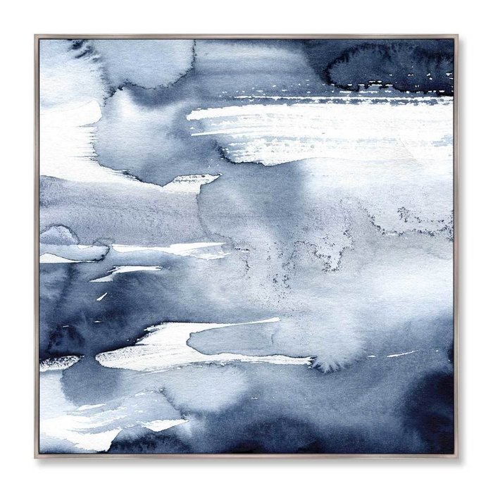 Репродукция картины на холсте Clouds over the river - купить Картины по цене 29999.0