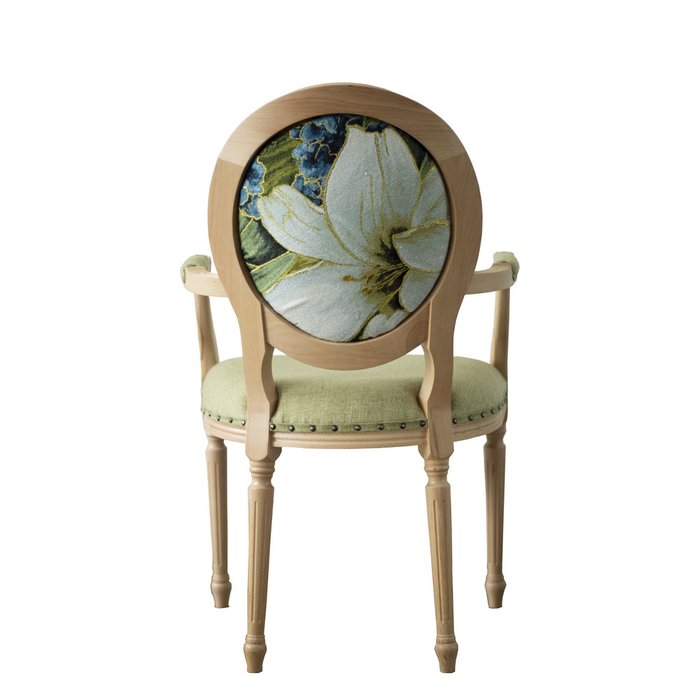 Стул Лилия зеленого цвета - купить Обеденные стулья по цене 23400.0