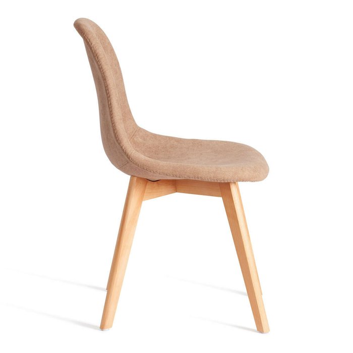 Комплект из четырех стульев Cindy Soft бежевого цвета - лучшие Обеденные стулья в INMYROOM