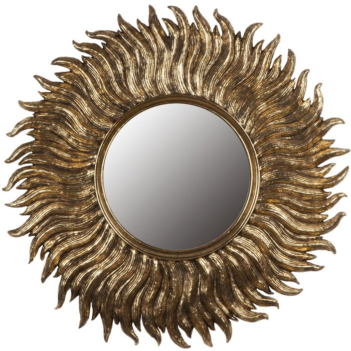 Комод с зеркалом Солнце коричневого цвета - купить Комоды по цене 125980.0