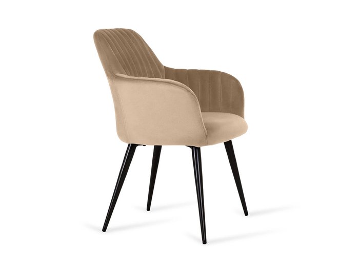 Кресло Lexi темно-бежевого цвета - лучшие Обеденные стулья в INMYROOM