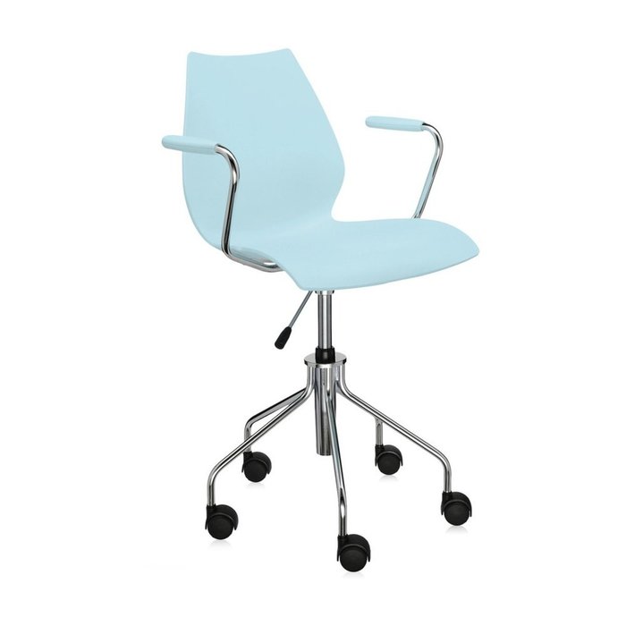 Офисный стул Maui голубого цвета - купить Офисные кресла по цене 57119.0