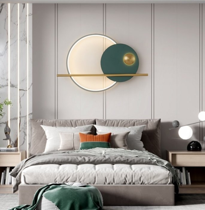 Настенный светодиодный светильник Inodesign Ridn Green 40.6195 - купить Бра и настенные светильники по цене 31125 Настенный светодиодный светильник Inodesign Ridn Green 40.6195 - купить Бра и настенные светильники по цене 31125