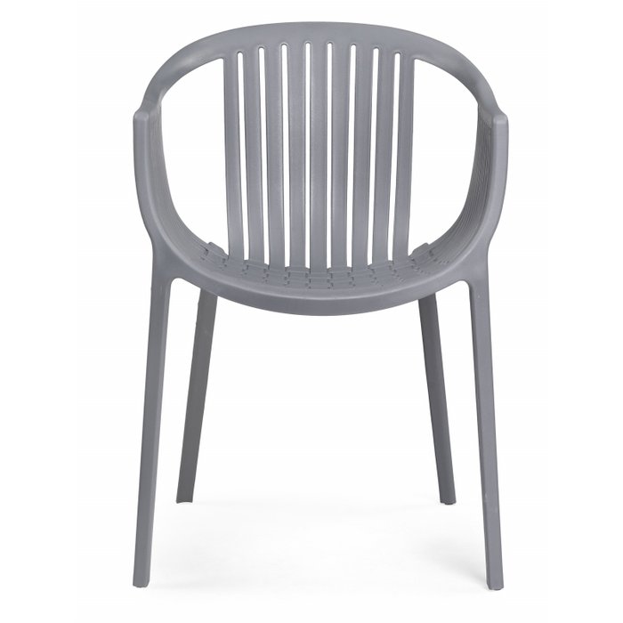 Обеденный стул Боркас серого цвета - купить Обеденные стулья по цене 3090.0