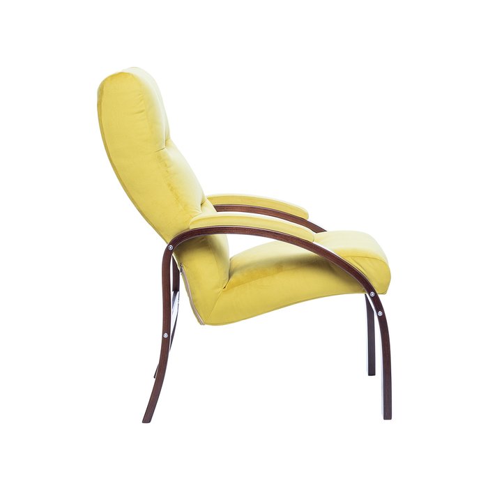 Кресло Лион желтого цвета - лучшие Интерьерные кресла в INMYROOM